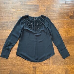 White House black market beaded top